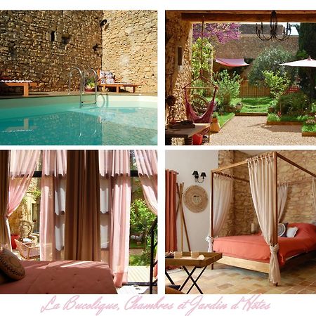 La Bucolique, Chambres Et Jardin D'Hotes Sabran エクステリア 写真