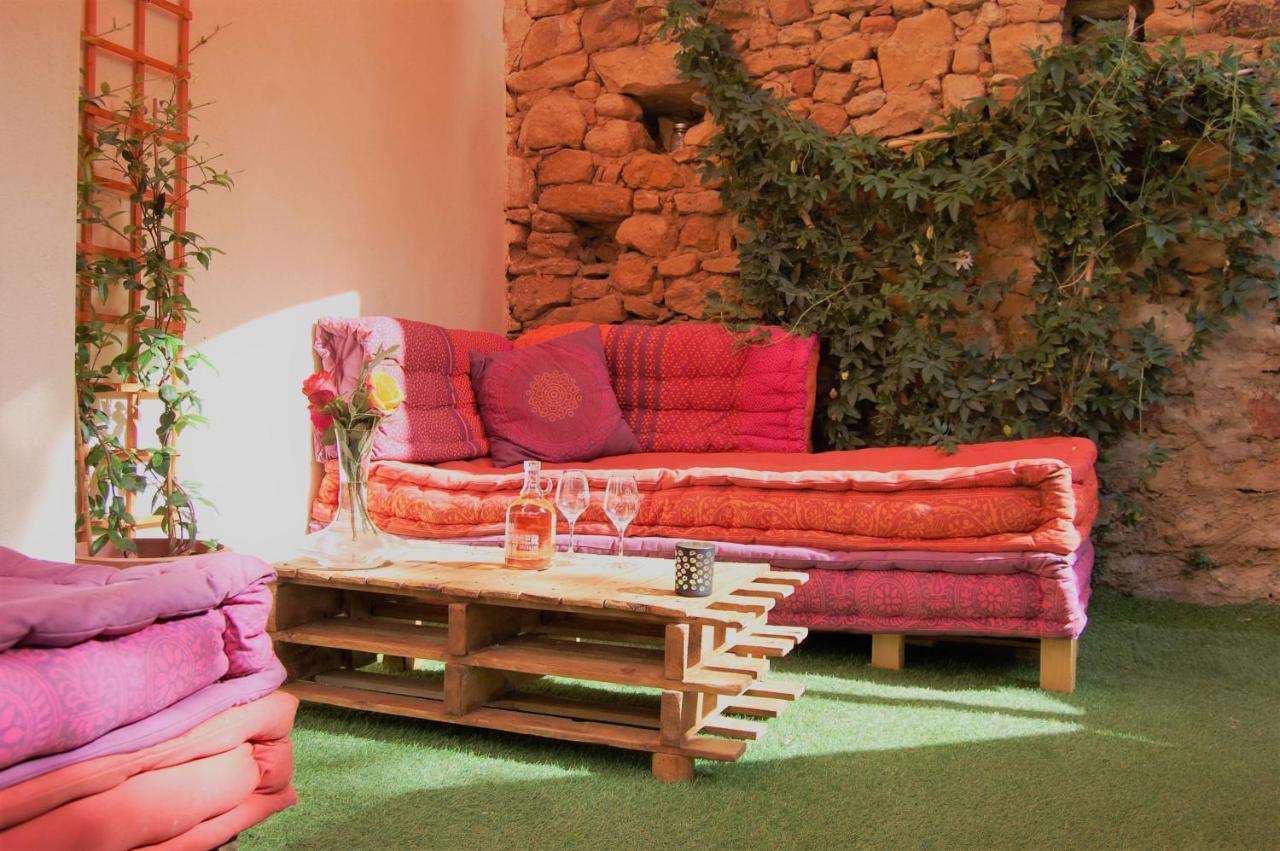La Bucolique, Chambres Et Jardin D'Hotes Sabran エクステリア 写真